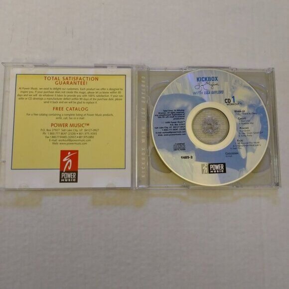 KICKBOX WITH LISA GAYLORD-CD- LIKE NEW-  2-CD SET - Picture 2 of 3